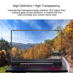 Laptop Screen HD Tempered Glass Protective Film, For ASUS ROG Strix G 15.6 inch, For ASUS ROG Strix Hero II 15.6 inch, For ASUS ROG ZEPHYRUS (GX501) 15.6 inch, For ASUS ROG ZEPHYRUS (M15) 15.6 inch, For ASUS ROG Zephyrus M (GM501) 15.6 inch������������...