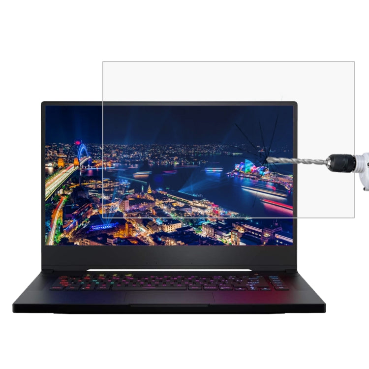 Laptop Screen HD Tempered Glass Protective Film, For ASUS ROG Strix G 15.6 inch, For ASUS ROG Strix Hero II 15.6 inch, For ASUS ROG ZEPHYRUS (GX501) 15.6 inch, For ASUS ROG ZEPHYRUS (M15) 15.6 inch, For ASUS ROG Zephyrus M (GM501) 15.6 inch������������...