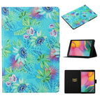 For Galaxy Tab A 8.0 (2019) T290 / T295 / Flowers