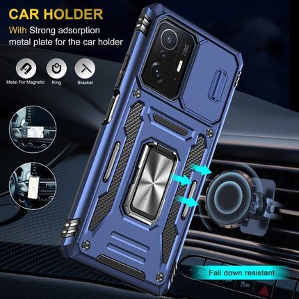 Armor PC + TPU Camera Shield Phone Case, For Xiaomi 11T, For Xiaomi Poco X4 Pro 5G, For Xiaomi Redmi 10, For Xiaomi Redmi 10C