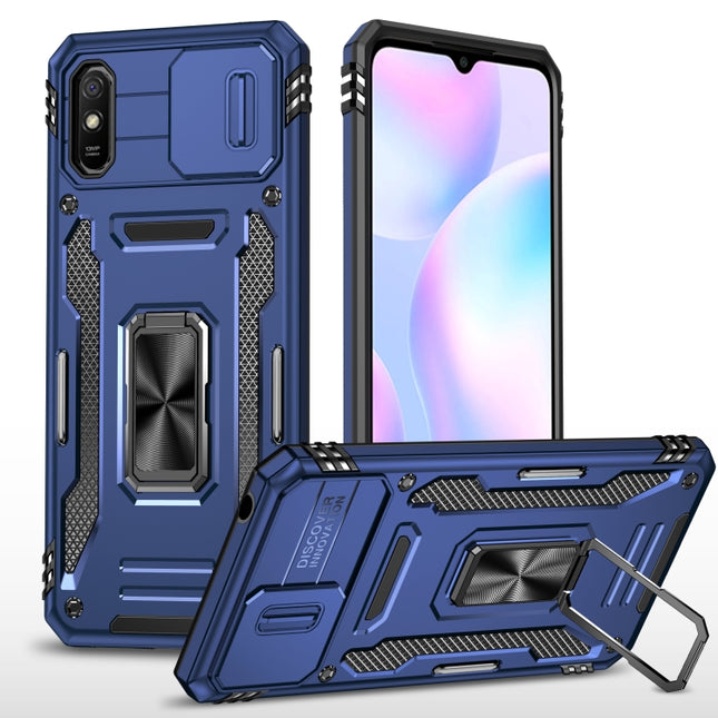 Armor PC + TPU Camera Shield Phone Case, For Xiaomi Redmi 9A, For Xiaomi Redmi Note 11 Pro, For Xiaomi Redmi 9C / 10A