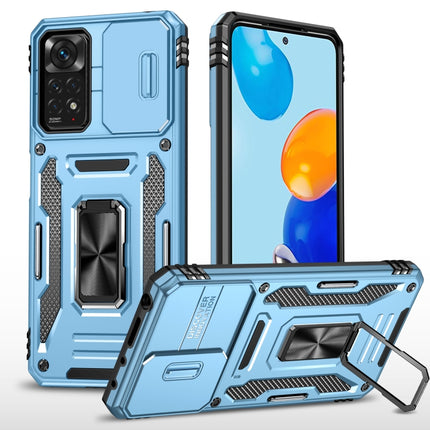 Armor PC + TPU Camera Shield Phone Case, For Xiaomi Redmi 9A, For Xiaomi Redmi Note 11 Pro, For Xiaomi Redmi 9C / 10A