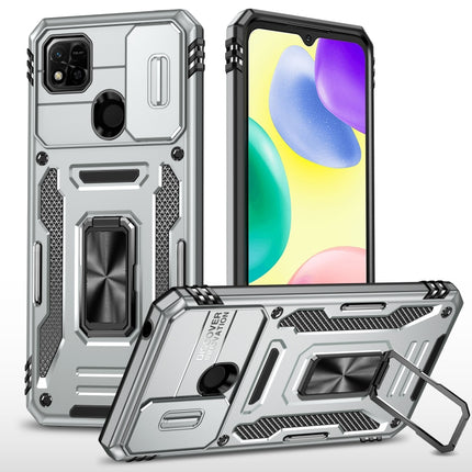 Armor PC + TPU Camera Shield Phone Case, For Xiaomi Redmi 9A, For Xiaomi Redmi Note 11 Pro, For Xiaomi Redmi 9C / 10A