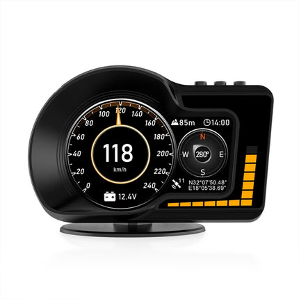 F15 Car High-definition LCD Instrument OBD+GPS HUD Head-up Display, F15