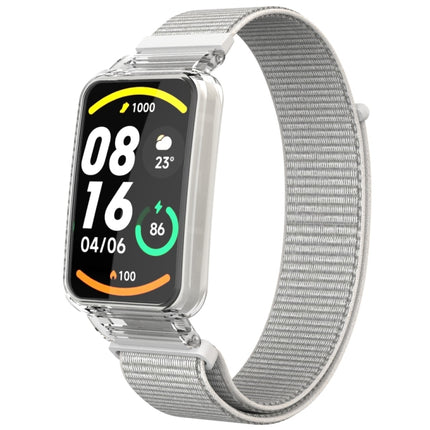 Integrated PC Protective Case + Nylon Loop Watch Band, For Xiaomi Mi Band 7 Pro