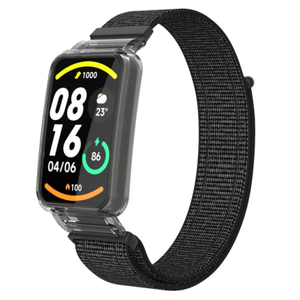 Integrated PC Protective Case + Nylon Loop Watch Band, For Xiaomi Mi Band 7 Pro