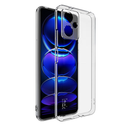 IMAK UX-5 Series Transparent Shockproof TPU Protective Phone Case, For Xiaomi Redmi Note 12 China, For Xiaomi Redmi Note 12 Pro 5G India, For Xiaomi Redmi Note 12 Pro+ 5G India