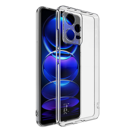 IMAK UX-5 Series Transparent Shockproof TPU Protective Phone Case, For Xiaomi Redmi Note 12 China, For Xiaomi Redmi Note 12 Pro 5G India, For Xiaomi Redmi Note 12 Pro+ 5G India