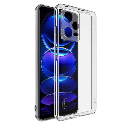 IMAK UX-5 Series Transparent Shockproof TPU Protective Phone Case, For Xiaomi Redmi Note 12 China, For Xiaomi Redmi Note 12 Pro 5G India, For Xiaomi Redmi Note 12 Pro+ 5G India