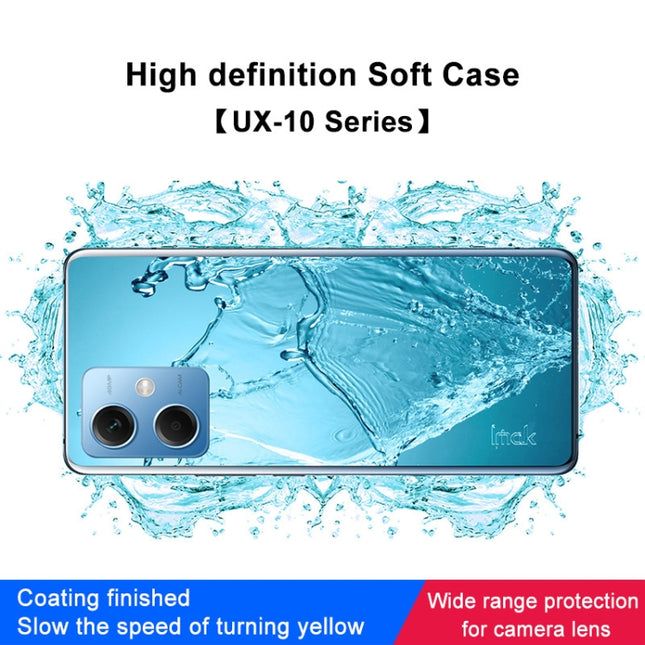 IMAK UX-10 Series Transparent Shockproof TPU Phone Case