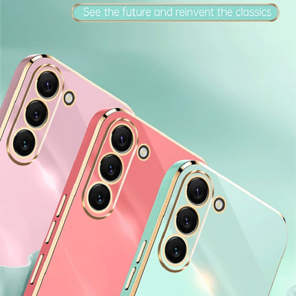 XINLI Straight Edge 6D Electroplate TPU Phone Case, For Samsung Galaxy S23 5G, For Samsung Galaxy S23+ 5G, For Samsung Galaxy S23 Ultra 5G
