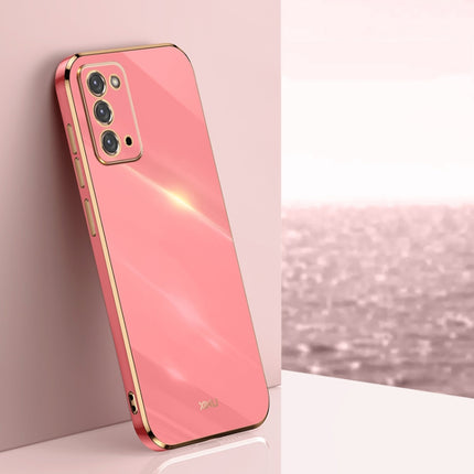 XINLI Straight Edge 6D Electroplate TPU Phone Case, For Samsung Galaxy S22 Ultra 5G, For Samsung Galaxy Note20, For Samsung Galaxy Note20 Ultra