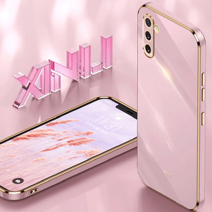 XINLI Straight Edge 6D Electroplate TPU Phone Case, For Samsung Galaxy Note10, For Samsung Galaxy M53 5G, For Samsung Galaxy M51