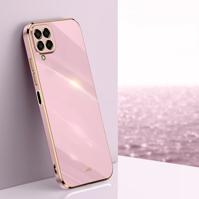 XINLI Straight Edge 6D Electroplate TPU Phone Case, For Samsung Galaxy M33 5G, For Samsung Galaxy M23 5G, For Samsung Galaxy F13 4G