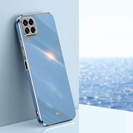 XINLI Straight Edge 6D Electroplate TPU Phone Case, For Samsung Galaxy M33 5G, For Samsung Galaxy M23 5G, For Samsung Galaxy F13 4G