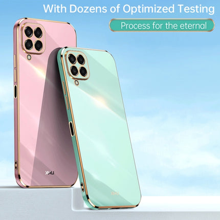 XINLI Straight Edge 6D Electroplate TPU Phone Case, For Samsung Galaxy M33 5G, For Samsung Galaxy M23 5G, For Samsung Galaxy F13 4G