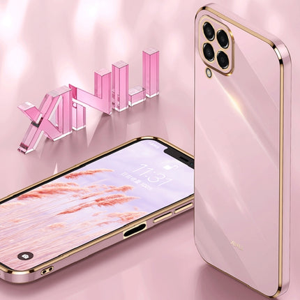 XINLI Straight Edge 6D Electroplate TPU Phone Case, For Samsung Galaxy M33 5G, For Samsung Galaxy M23 5G, For Samsung Galaxy F13 4G