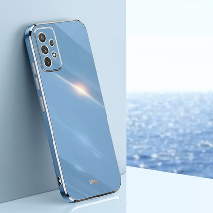 XINLI Straight Edge 6D Electroplate TPU Phone Case, For Samsung Galaxy A73 5G, For Samsung Galaxy A53 5G, For Samsung Galaxy A33 5G