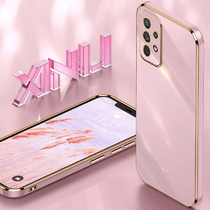 XINLI Straight Edge 6D Electroplate TPU Phone Case, For Samsung Galaxy A73 5G, For Samsung Galaxy A53 5G, For Samsung Galaxy A33 5G