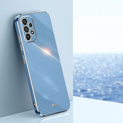 XINLI Straight Edge 6D Electroplate TPU Phone Case, For Samsung Galaxy A73 5G, For Samsung Galaxy A53 5G, For Samsung Galaxy A33 5G