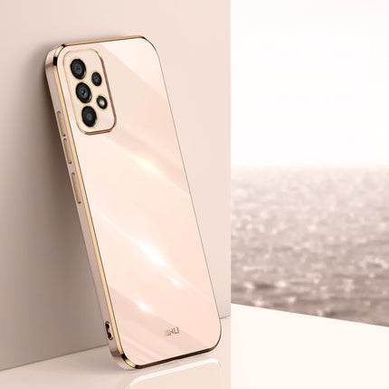 XINLI Straight Edge 6D Electroplate TPU Phone Case, For Samsung Galaxy A73 5G, For Samsung Galaxy A53 5G, For Samsung Galaxy A33 5G
