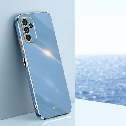 XINLI Straight Edge 6D Electroplate TPU Phone Case, For Samsung Galaxy A32 5G, For Samsung Galaxy A23 5G, For Samsung Galaxy A14 5G