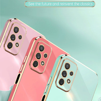 XINLI Straight Edge 6D Electroplate TPU Phone Case, For Samsung Galaxy A13 4G, For Samsung Galaxy A13 5G, For Samsung Galaxy A04 4G
