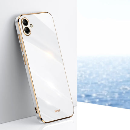 XINLI Straight Edge 6D Electroplate TPU Phone Case, For Samsung Galaxy A13 4G, For Samsung Galaxy A13 5G, For Samsung Galaxy A04 4G