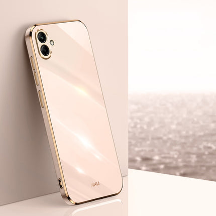 XINLI Straight Edge 6D Electroplate TPU Phone Case, For Samsung Galaxy A13 4G, For Samsung Galaxy A13 5G, For Samsung Galaxy A04 4G