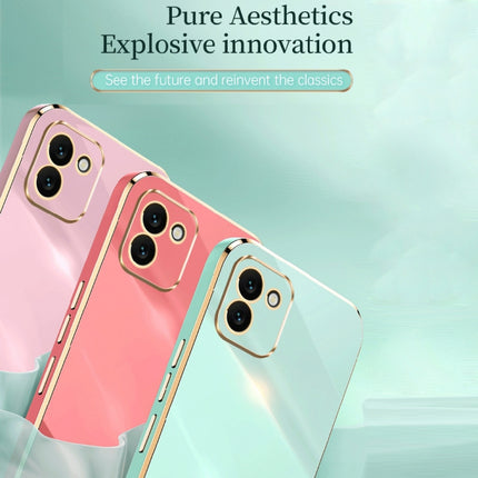 XINLI Straight Edge 6D Electroplate TPU Phone Case, For Samsung Galaxy A03, For Samsung Galaxy A03s, For Samsung Galaxy A50