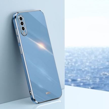 XINLI Straight Edge 6D Electroplate TPU Phone Case, For Samsung Galaxy A03, For Samsung Galaxy A03s, For Samsung Galaxy A50