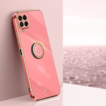 XINLI Straight Edge 6D Electroplate TPU Phone Case with Ring Holder, For Samsung Galaxy Note10, For Samsung Galaxy M53 5G, For Samsung Galaxy M51