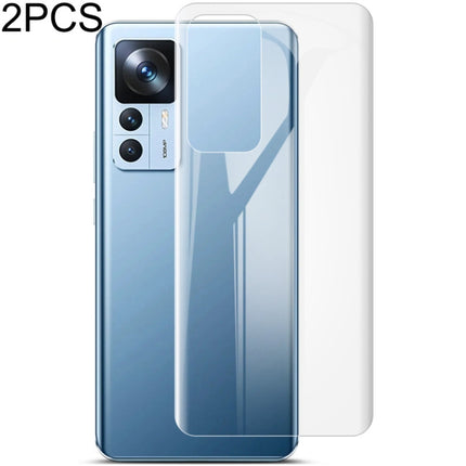 2pcs imak Curved Full Screen Protector Hydrogel Film Back Protector, For Xiaomi Redmi Note 12 Pro 5G China/Indian, For Xiaomi Redmi Note 12 Pro+ 5G China/Indian, For Xiaomi 12T/12T Pro/Redmi K50