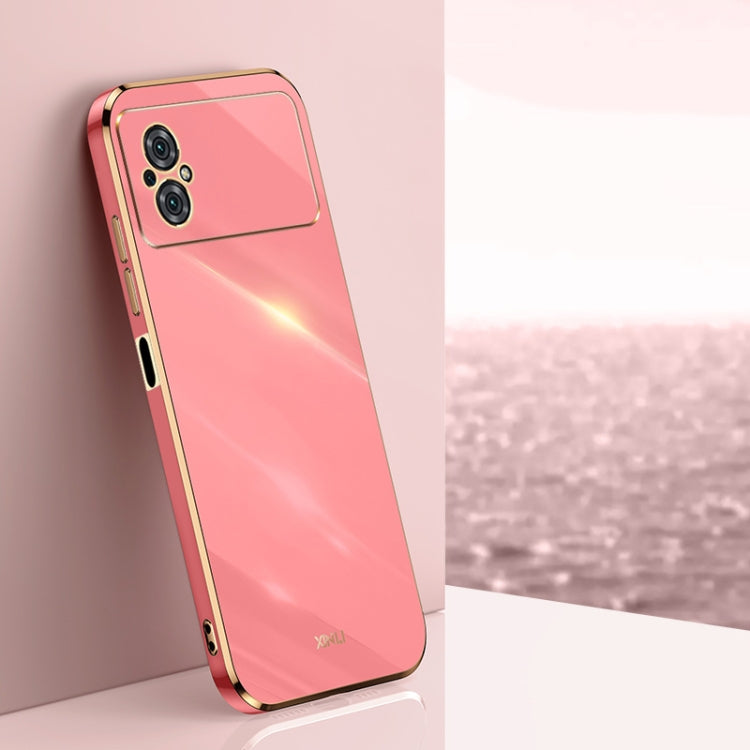XINLI Straight Edge 6D Electroplate TPU Phone Case