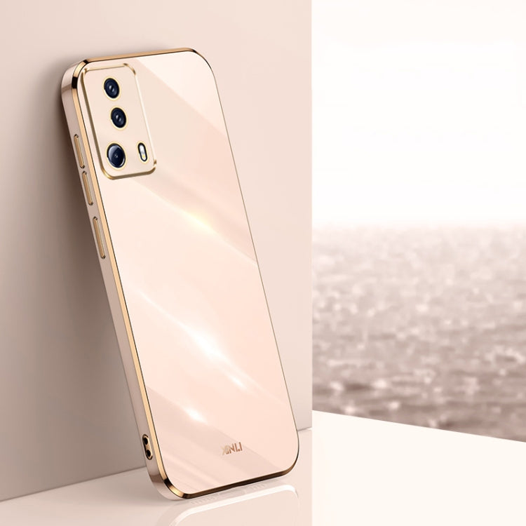 XINLI Straight Edge 6D Electroplate TPU Phone Case
