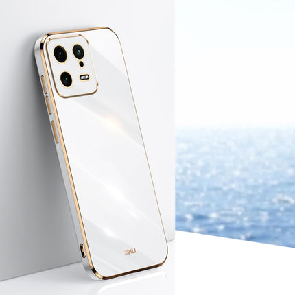 XINLI Straight Edge 6D Electroplate TPU Phone Case