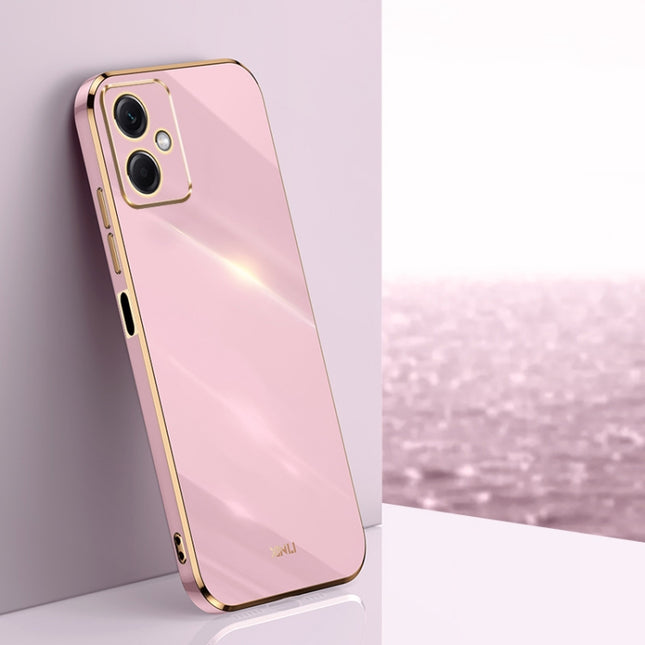 XINLI Straight Edge 6D Electroplate TPU Phone Case, For Xiaomi Redmi Note 12 China, For Xiaomi Redmi Note 12 Pro 5G China, For Xiaomi Redmi Note 12 Pro+ China