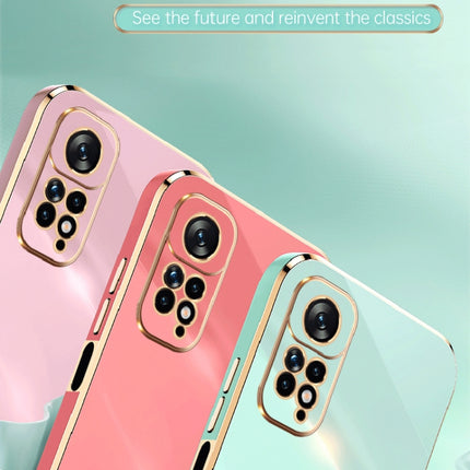 XINLI Straight Edge 6D Electroplate TPU Phone Case