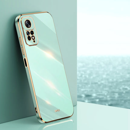 XINLI Straight Edge 6D Electroplate TPU Phone Case, For Xiaomi Redmi Note 11 4G Foreign, For Xiaomi Redmi Note 11E, For Xiaomi Redmi Note 11 Pro 4G/5G Foreign
