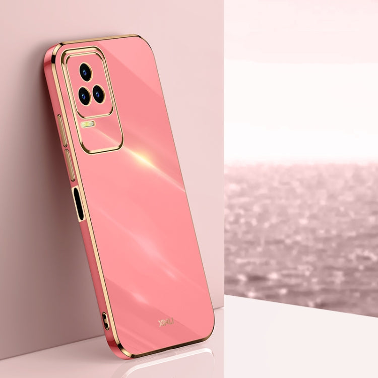 XINLI Straight Edge 6D Electroplate TPU Phone Case
