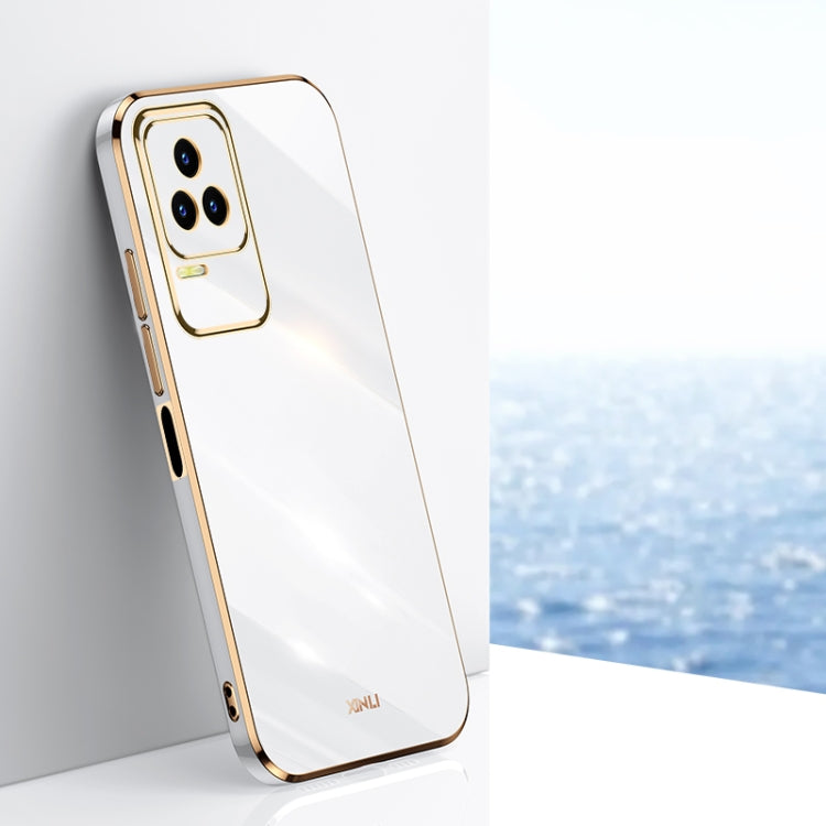 XINLI Straight Edge 6D Electroplate TPU Phone Case