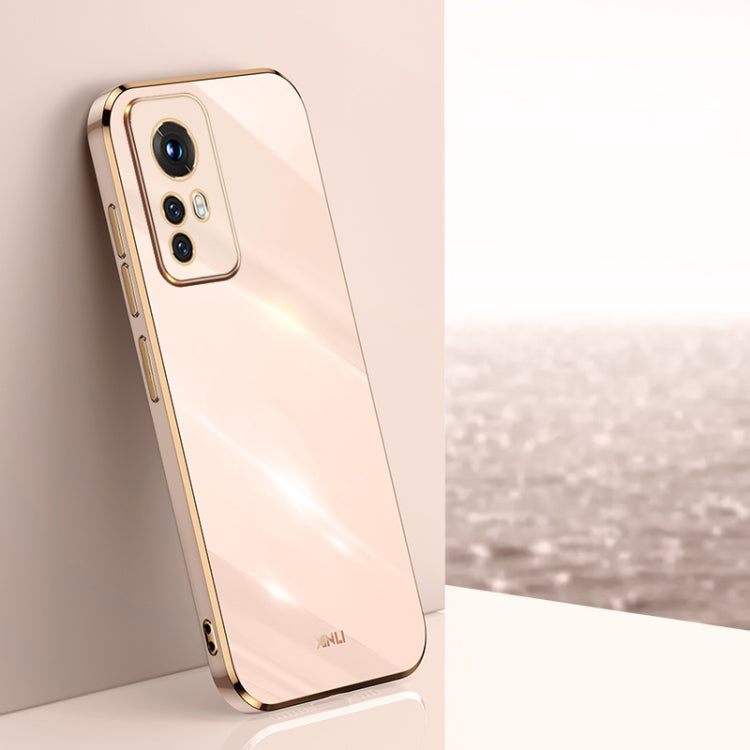 XINLI Straight Edge 6D Electroplate TPU Phone Case