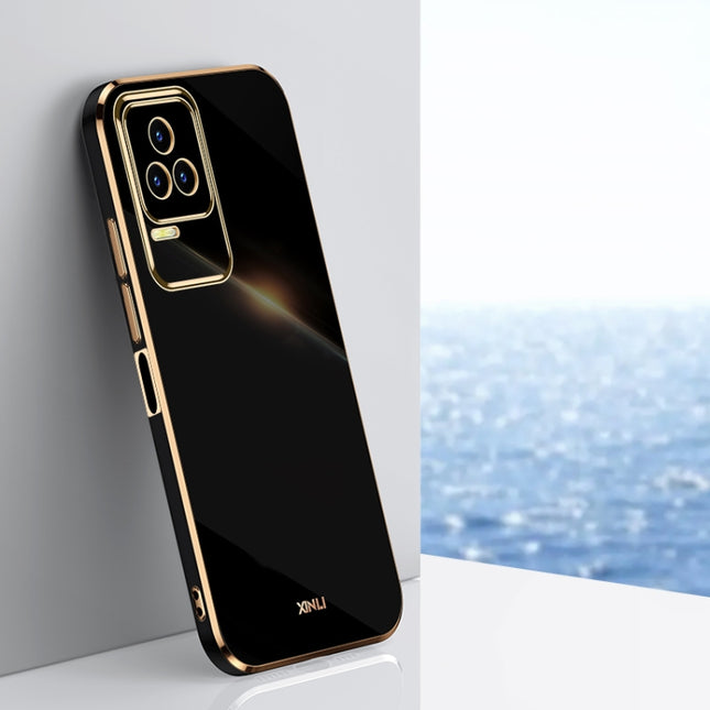 XINLI Straight Edge 6D Electroplate TPU Phone Case, For Xiaomi Redmi K50 Pro, For Xiaomi Redmi K50 Gaming, For Xiaomi Redmi A1 4G