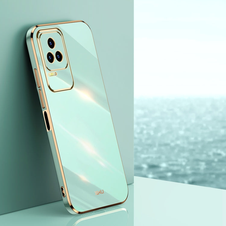 XINLI Straight Edge 6D Electroplate TPU Phone Case, For Xiaomi Redmi K50 Pro, For Xiaomi Redmi K50 Gaming, For Xiaomi Redmi A1 4G