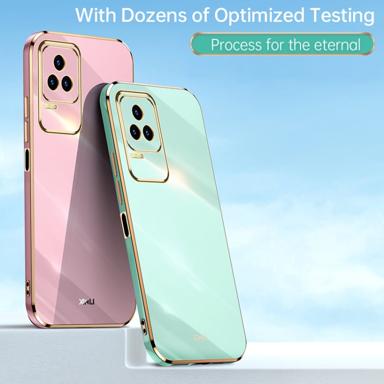 XINLI Straight Edge 6D Electroplate TPU Phone Case, For Xiaomi Redmi K50 Pro, For Xiaomi Redmi K50 Gaming, For Xiaomi Redmi A1 4G
