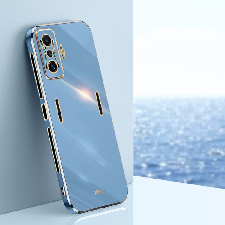 XINLI Straight Edge 6D Electroplate TPU Phone Case, For Xiaomi Redmi K50 Pro, For Xiaomi Redmi K50 Gaming, For Xiaomi Redmi A1 4G