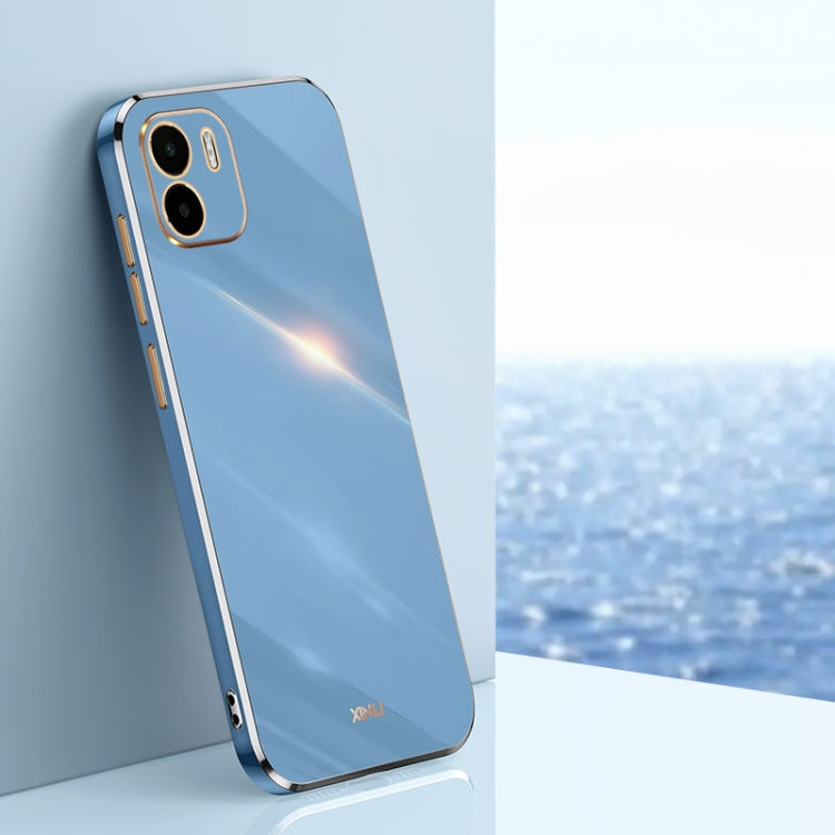 XINLI Straight Edge 6D Electroplate TPU Phone Case, For Xiaomi Redmi K50 Pro, For Xiaomi Redmi K50 Gaming, For Xiaomi Redmi A1 4G