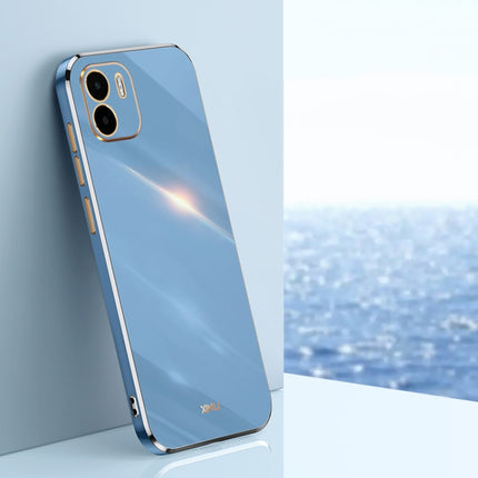 XINLI Straight Edge 6D Electroplate TPU Phone Case, For Xiaomi Redmi K50 Pro, For Xiaomi Redmi K50 Gaming, For Xiaomi Redmi A1 4G