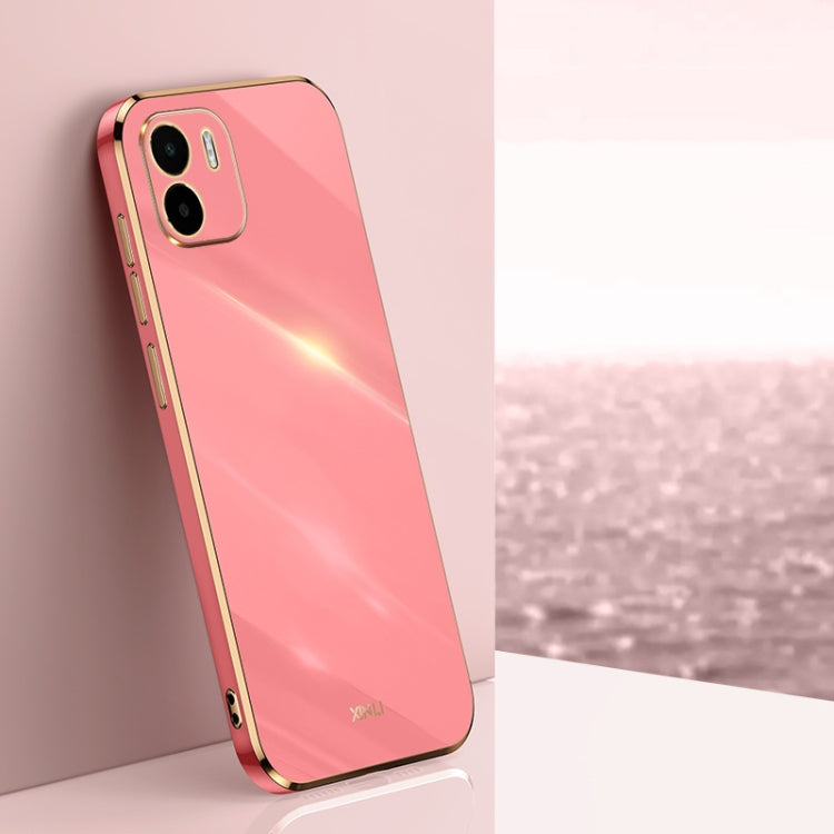 XINLI Straight Edge 6D Electroplate TPU Phone Case, For Xiaomi Redmi K50 Pro, For Xiaomi Redmi K50 Gaming, For Xiaomi Redmi A1 4G