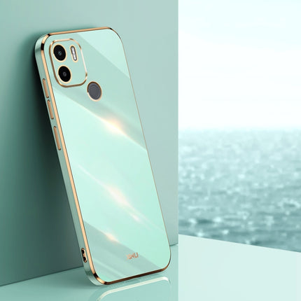 XINLI Straight Edge 6D Electroplate TPU Phone Case, For Xiaomi Redmi A1+, For Xiaomi Redmi 10A, For Xiaomi Redmi 10C